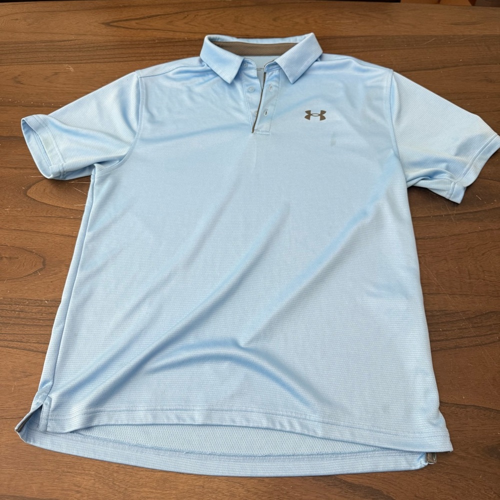 LG Men's Sky Blue Polo Shirt